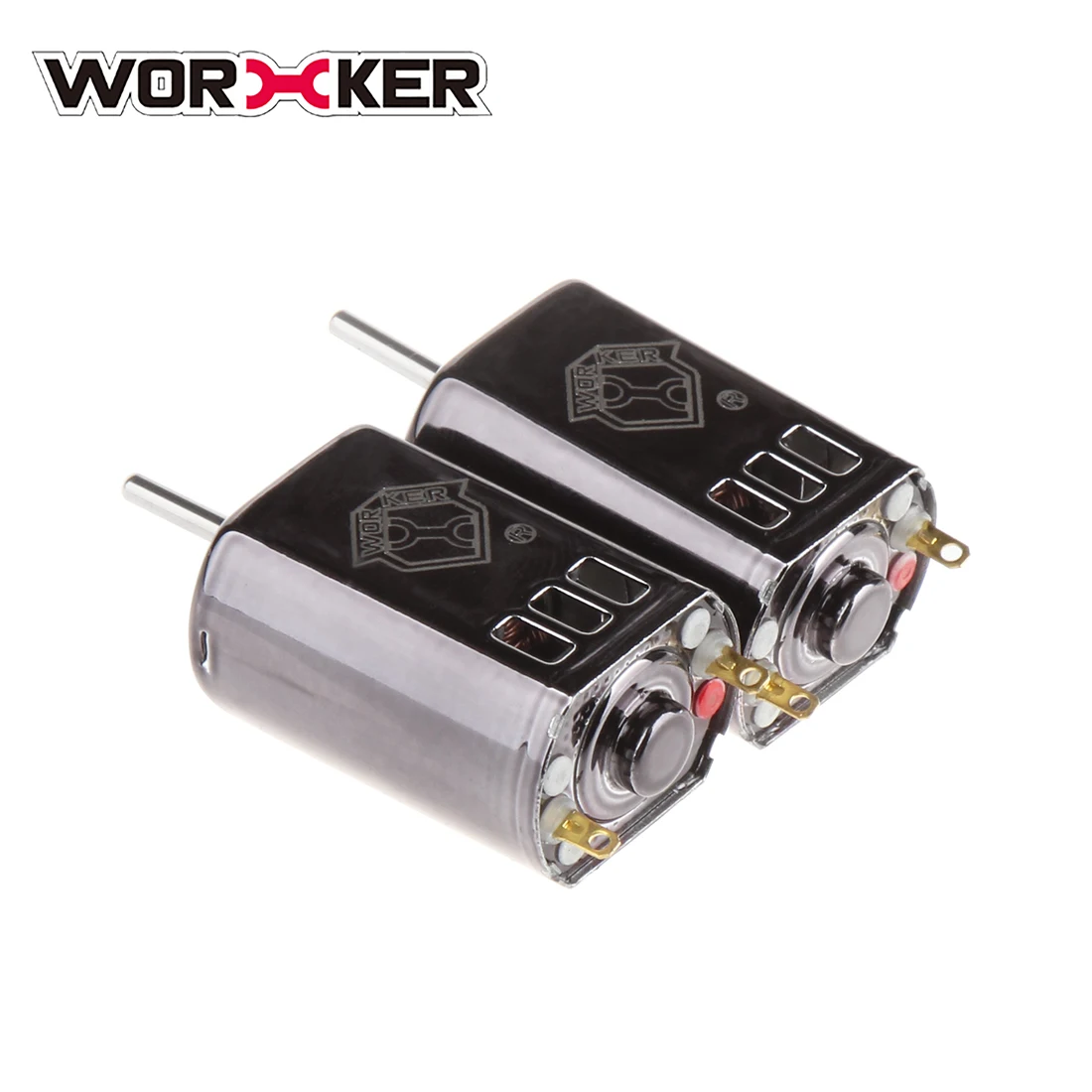 

New 1Pair Worker NdFeB Sintered Double Ball Motor for Nerf Stryfe/for Nerf Rapidstrike CS-18/Worker Swordfish - Titanium