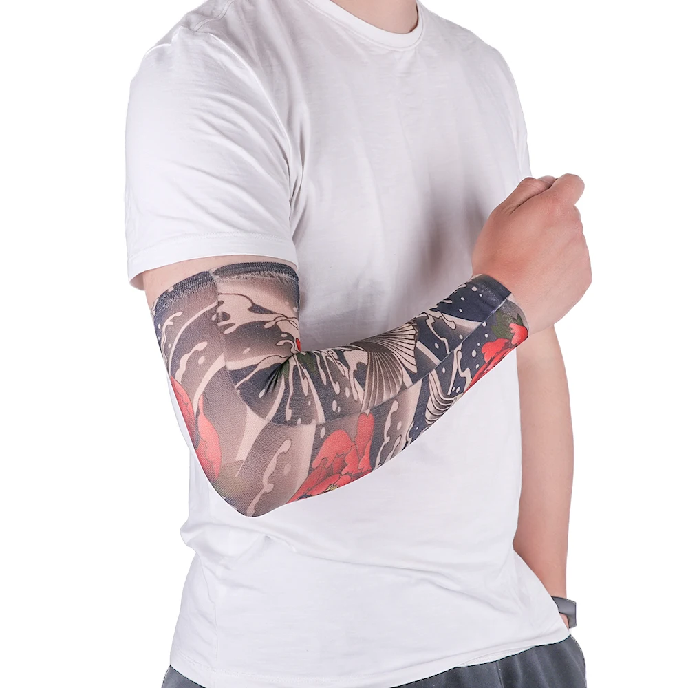 Fashion Cool Antisunshine Men And Women Tattoo Arm Leg Sleeves Jumia