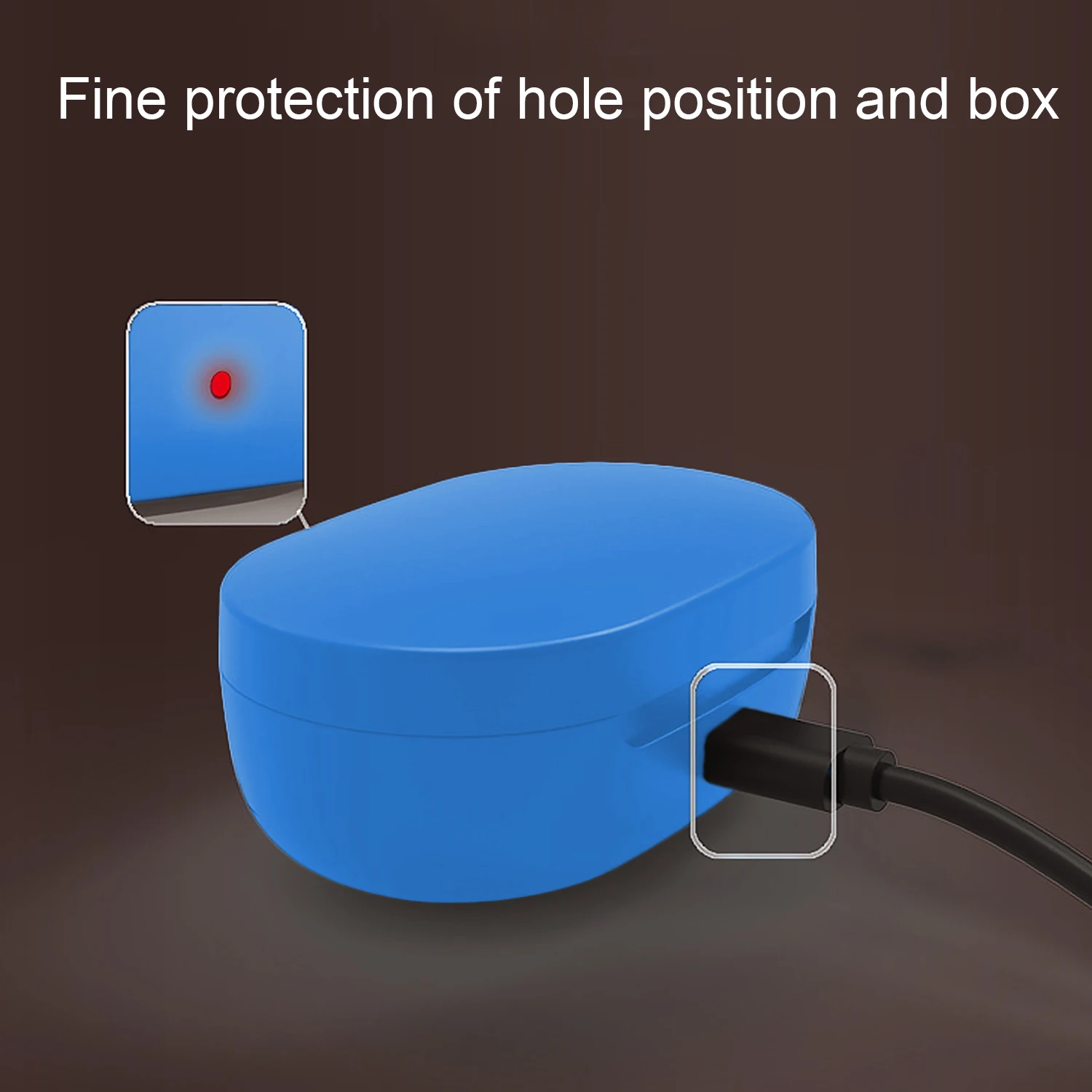 Чехол Vococal для Redmi Airdots силиконовый чехол наушников Xiaomi Air dots TWS молодежная версия