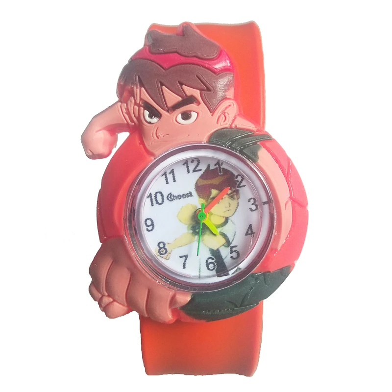 Ben 10 детские часы с рисунком из мультфиломов Модные кварцевые детские часы для мальчиков и девочек от 2 до 10 лет студенческие спортивные часы подарок Relogio Hombre