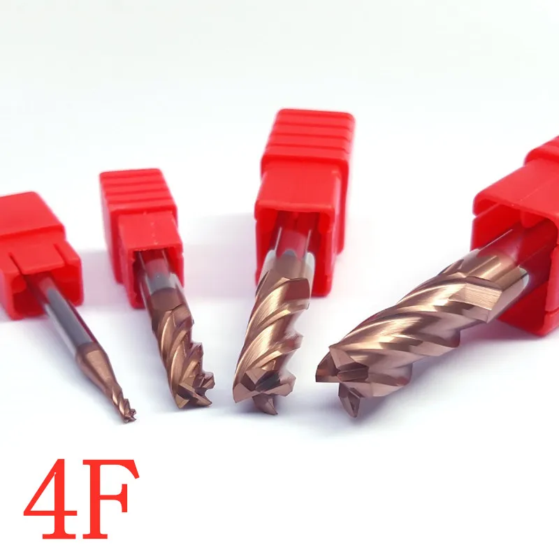 

CNC tools Carbide Cutter steel aluminum end milling End Mill HRC55 3 Flute 2/4 Flute 4mm 6mm 8mm 10mm 12mm face mill Endmills