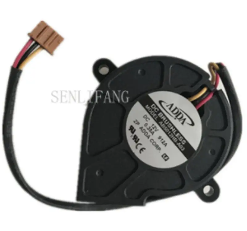 

Free shipping AB5012HB-A03 DC 12V 0.35A 50x50x25mm 3-Wire Server Blower Fan