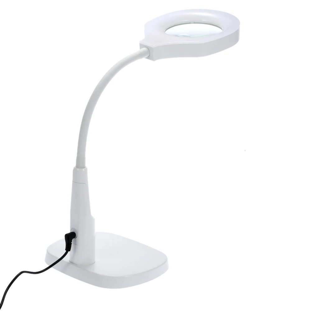 aliexpress com buy 2 in 1 illuminated third hand magnifier desk