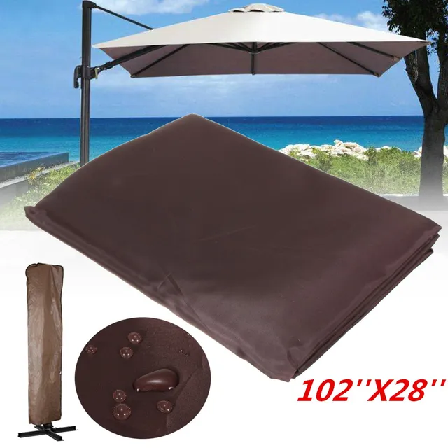 Garden Patio Umbrella Rain Cover Waterproof Polyester Canopy Garden Patio Umbrella Rain Cover Waterproof Polyester Canopy Protective Bag Outdoor Gear Accessories Fit