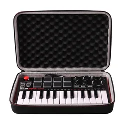Ltgem Estuche de Viaje para Akai Professional Mpk Mini Mkii & Amp; Mpk Mini Play | Almohadilla Midi Usb de 25 Teclas Y Amp; Controlador de Teclado Ltgem Estuche de Viaje para Akai Professional Mpk Mini Mkii & Amp; Mpk Mini Play | Almohadilla Midi Usb de 25 Teclas Y Amp; Controlador de Teclado
