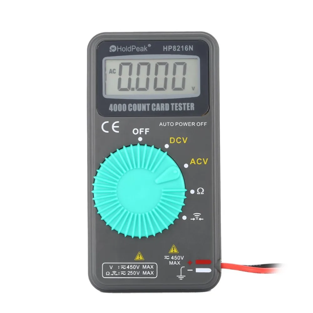 HP8216N Digital Multimeter MiNi Pocket Size Diode Test for Resistance DC Current AC Voltage | Инструменты