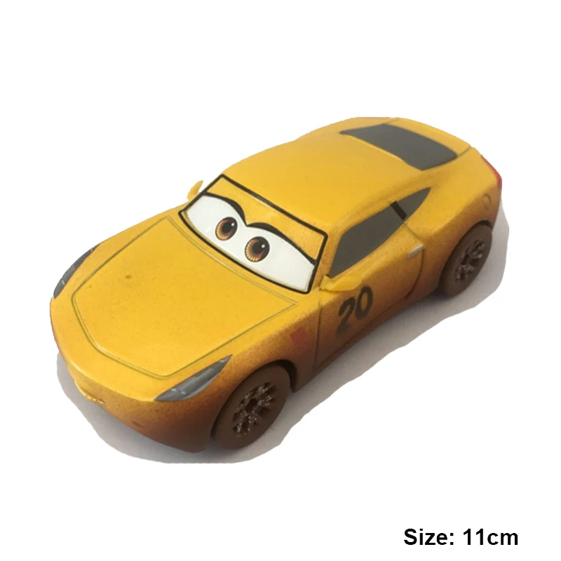 39 стиль Дисней Pixar Автомобили редкий коллектор издание 2 3 Diecasts транспортные средства игрушка Молния Маккуин бульдозер комбайн модель автомобиля игрушка - Цвет: 2