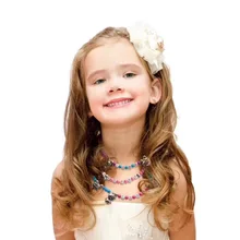 HELLO KITTY цветным бисером браслет Цепочки и ожерелья DIY игрушки mon Coffret подвески для девочек вязать, создать, получить мультфильмы