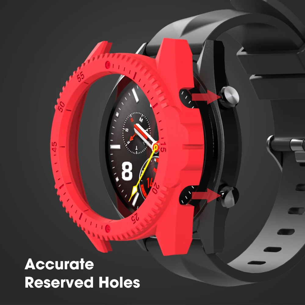 SIKAI PC защитный чехол для huawei GT Watch Movement, крепкий чехол для huawei Smartwatch, аксессуары, легко установить чехол