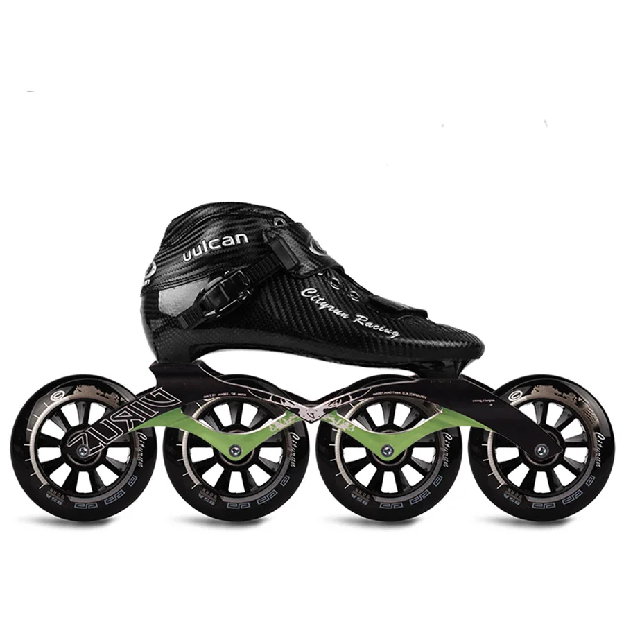 Japy Cityrun скоростные роликовые коньки из углеродного волокна профессиональные соревновательные коньки 4 колеса гоночные ролики похожие Powerslide