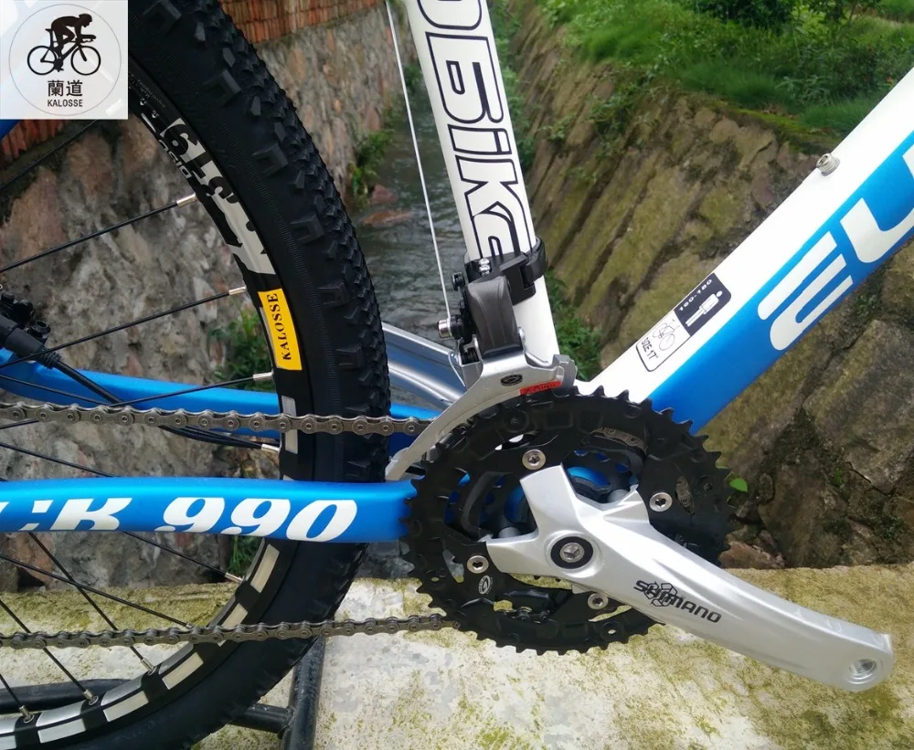 Discount Kalosse  26*17 inch   Air fork Hydraulic brakes 24/27/30 speed carbon fiber  mountain bicycle 27.5er carbon  bike 15
