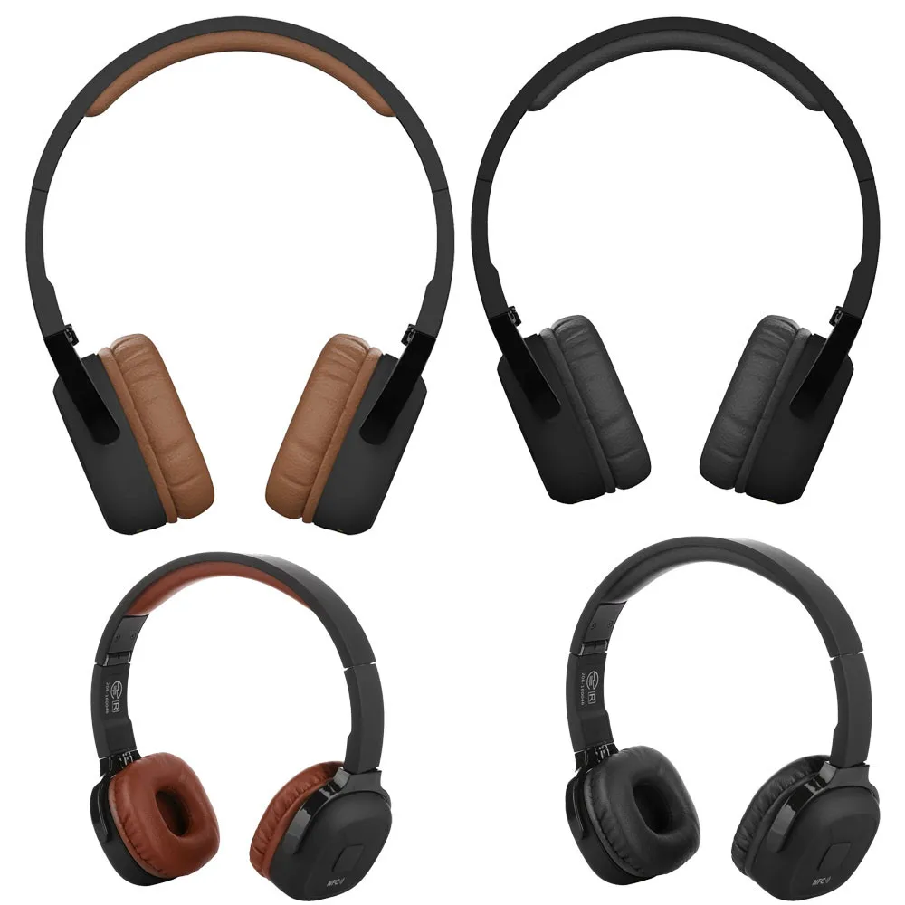 Super Bass Wireless On Ear Bluetooth Headphones with Mic,Audio and