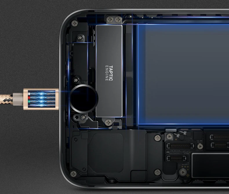 100 шт Micro/type C/8pin USB кабель нейлон зарядное устройство для iPhone samsung huawei htc Xiaomi Быстрая зарядка данных Android мобильный телефон