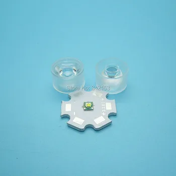 

13MM Diameter Waterproof Optical Led Lens 30 Degree Viewing Angle For Cree XPE XPG XPL Epileds Episatr Semileds 3535 Led Beads