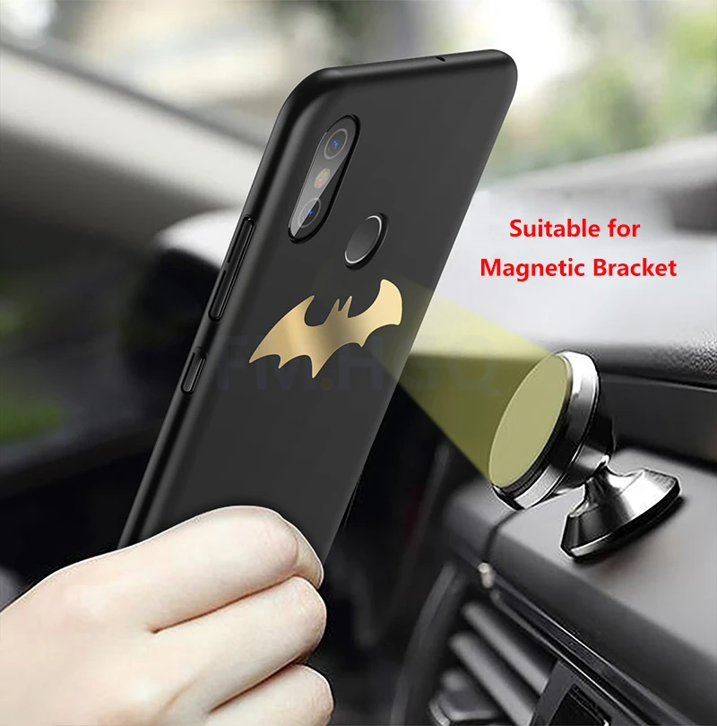 Luxury Phone Case for Xiaomi Mi 9 9 SE Ultra Thin Matte Car Magnetic Holder Case for Xiaomi Mi 8 lite PC Hard Case Cover Fundas
