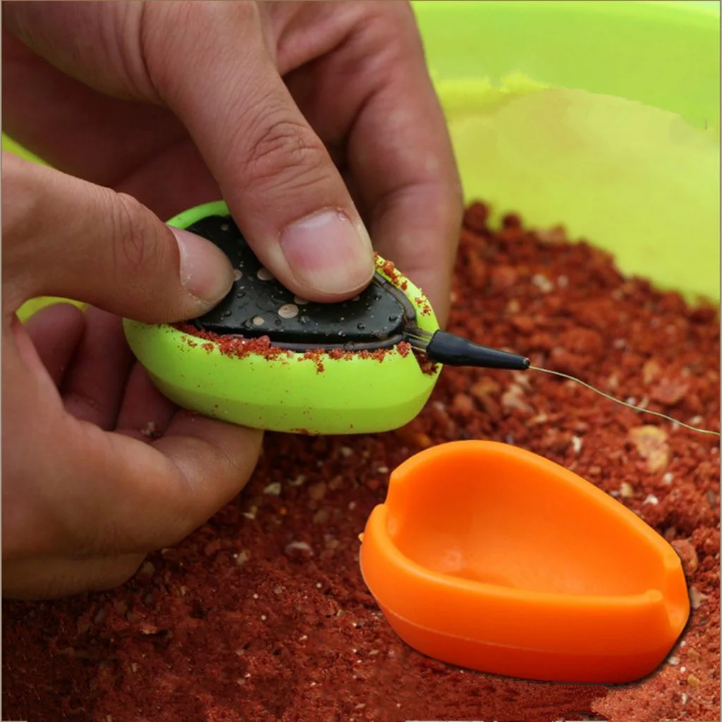 

Fishing Feeder Method Mould Carp Bait Feeding Form Tool Quick Release Mould Metodo del molde methode la moisissure