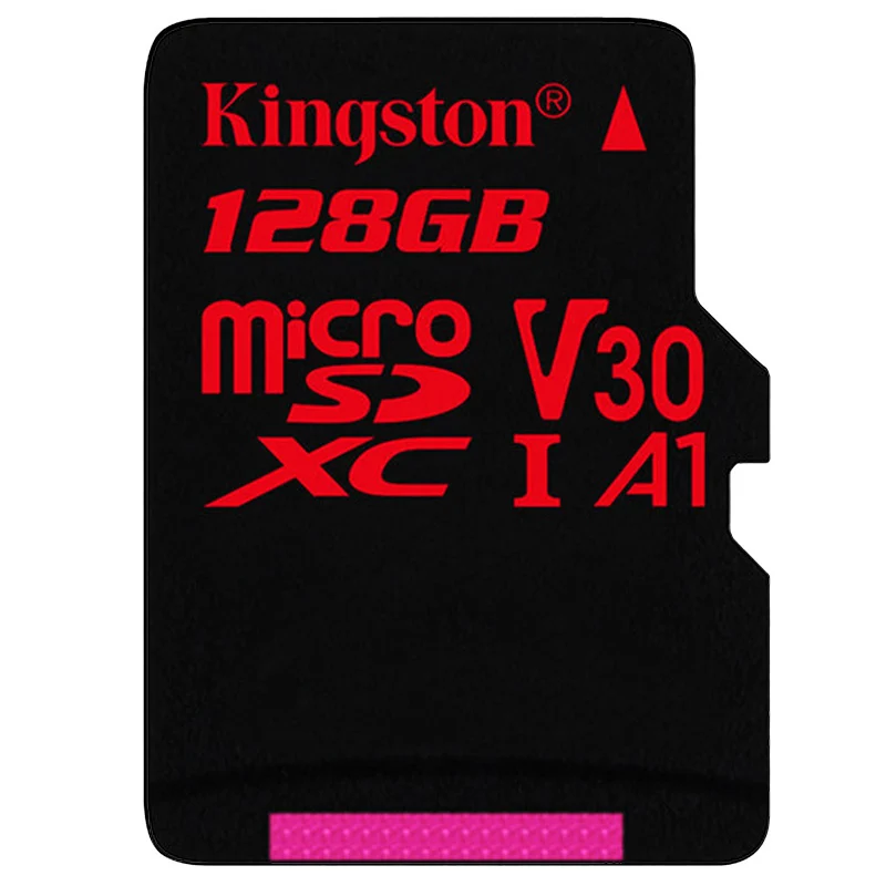 Kingston 128 Гб Micro SD карта UHS-I U3 флэш-карты памяти 64 Гб класс 10 100 МБ/с./с 32 Гб TF карта Поддержка HD 3D 4K видео - Емкость: 128 ГБ