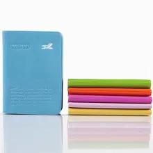 Модная Мужская и Женская дорожная Обложка для паспорта из ПВХ чехол Защитная крышка кошелек сумки Обложка для паспорта PC0041