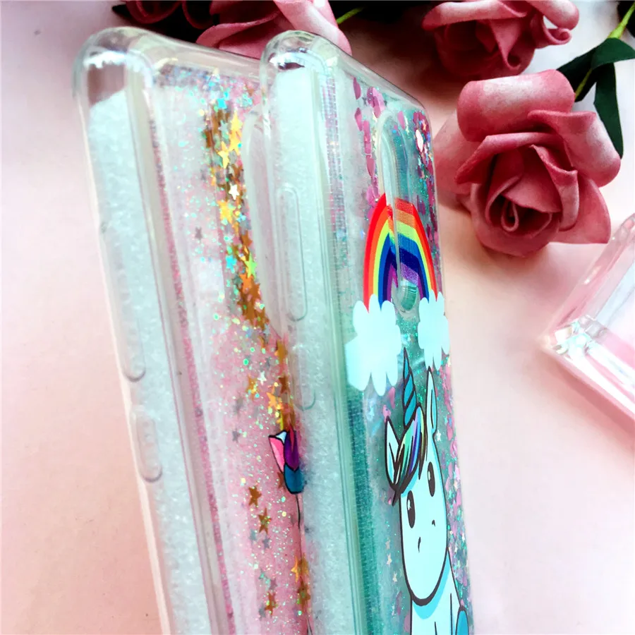 Redmi 6A Case on for Xiaomi Redmi 6 6A 5 Plus 5A Note 5A Cover Redmi Note 5 Pro Note 4X Fundas Unicorn Soft Liquid Phone Cases