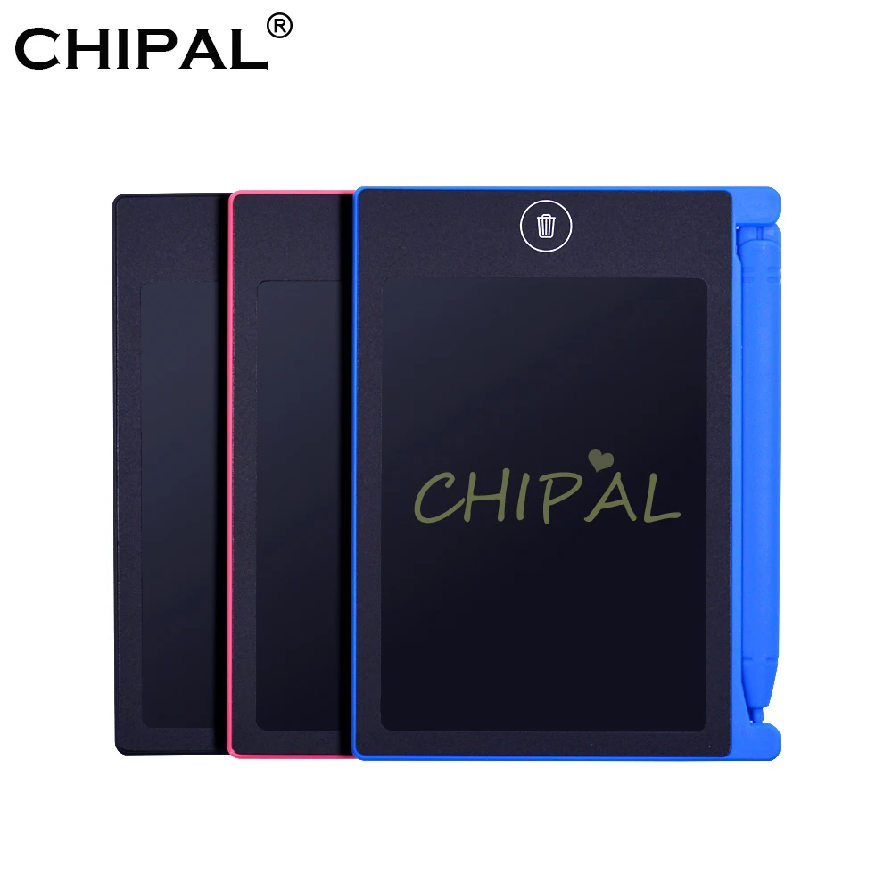 CHIPAL 4,4 дюймов Супер Мини ЖК-планшет для письма Цифровой Планшет для рисования почерк колодки электронный планшет ультра-тонкая панель