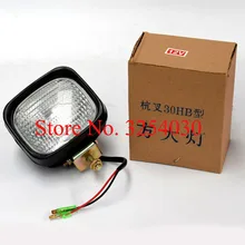 Поставка внутренний черный 12 В квадратная передняя фара рабочий свет HX-020 105*115 мм для HELI задний вилочный погрузчик