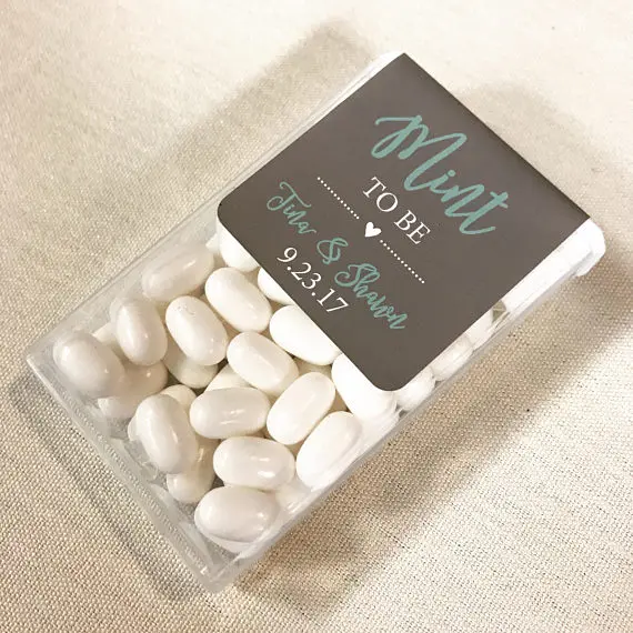 Mint to be Labels, Tic Tac Labels, Mint to be Wedding Favors Tags, Mint