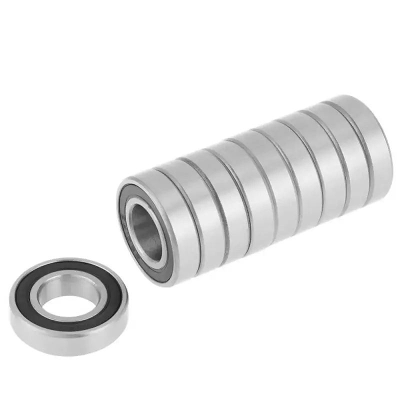 

10Pcs 6901-2RS Rubber Sealed Deep Groove Ball Bearing 12x24x6mm With High Quality