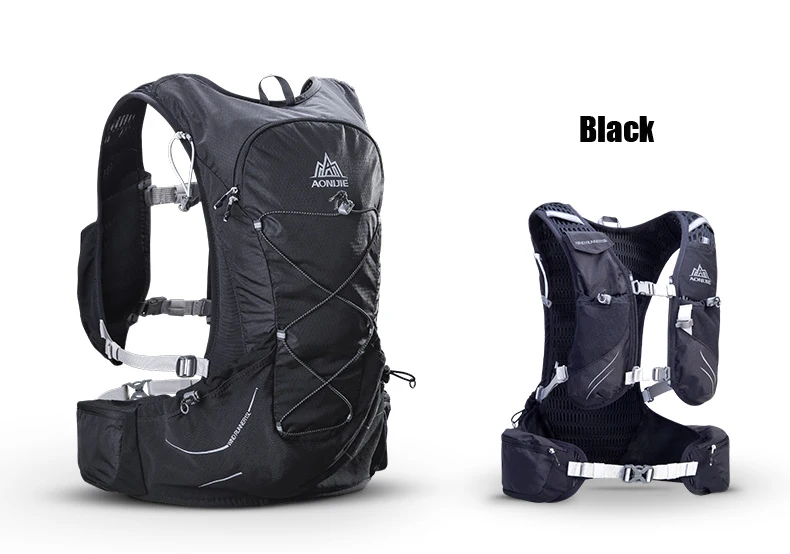 15L AONIJIE мужской женский гидратационный рюкзак для бега на открытом воздухе, для бега, для гонок, походов, марафона, рюкзак 2л, сумка для воды 2, 350 мл, мягкая фляга