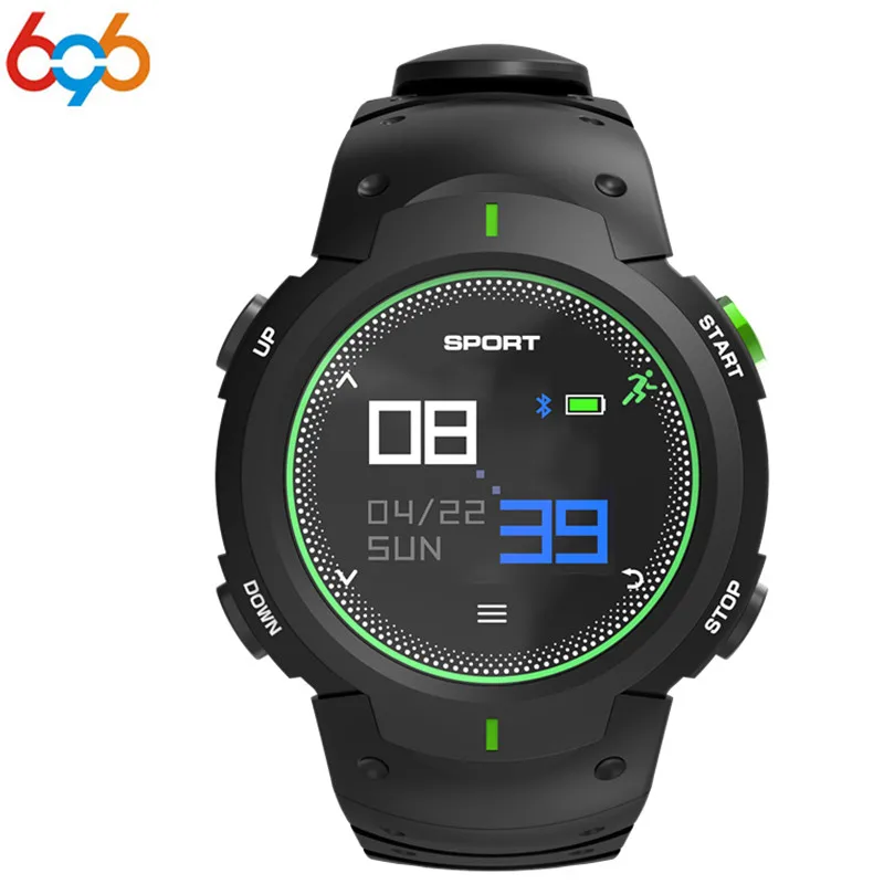 

696 F13 Smart Watch Waterproof IP68 Swimming Smartwatch Bluetooth Heart Rate Monitor Notifier Remind Sports Wristband PK F6 F4