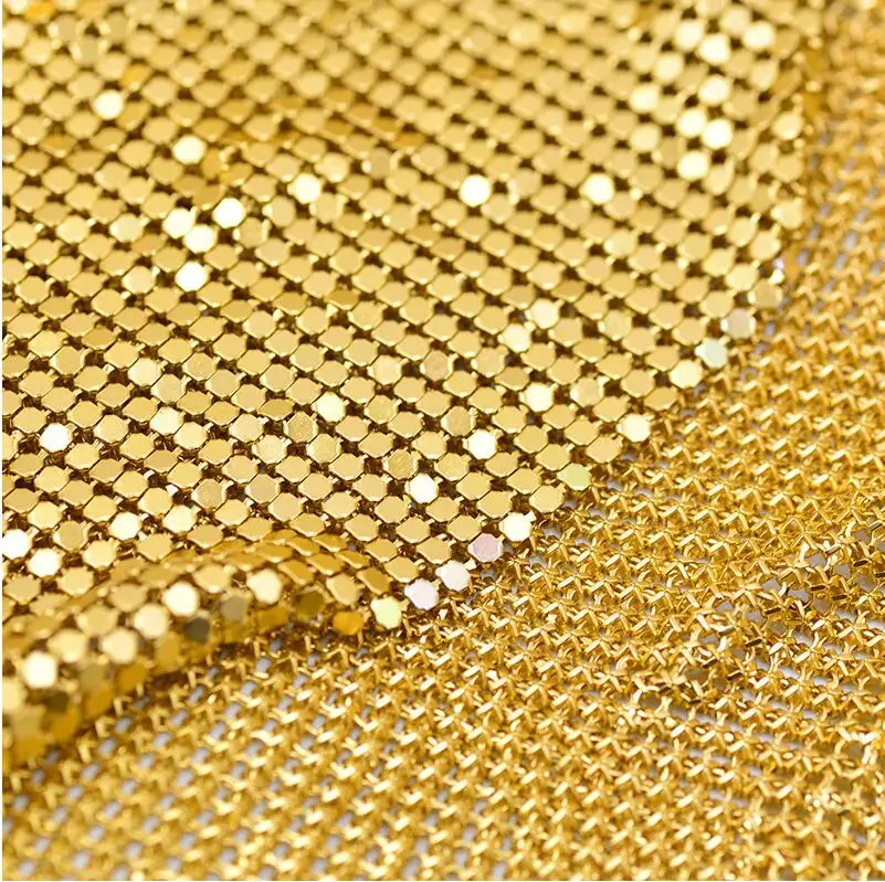 JUNAO 45*120 см золотая сетчатая ткань со стразами лист швейная металлическая отделка хрустальная лента Серебряная аппликация со стразами окантовка для сексуального платья - Цвет: Gold