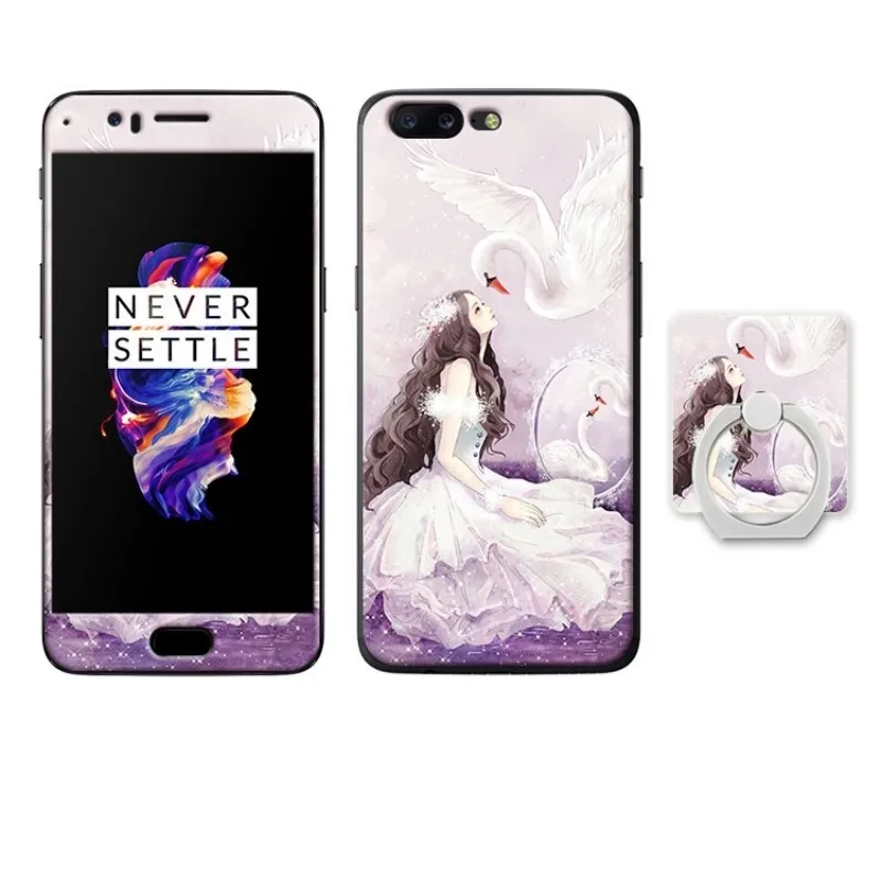 oneplus 5 case cover glass screen protector  (4)