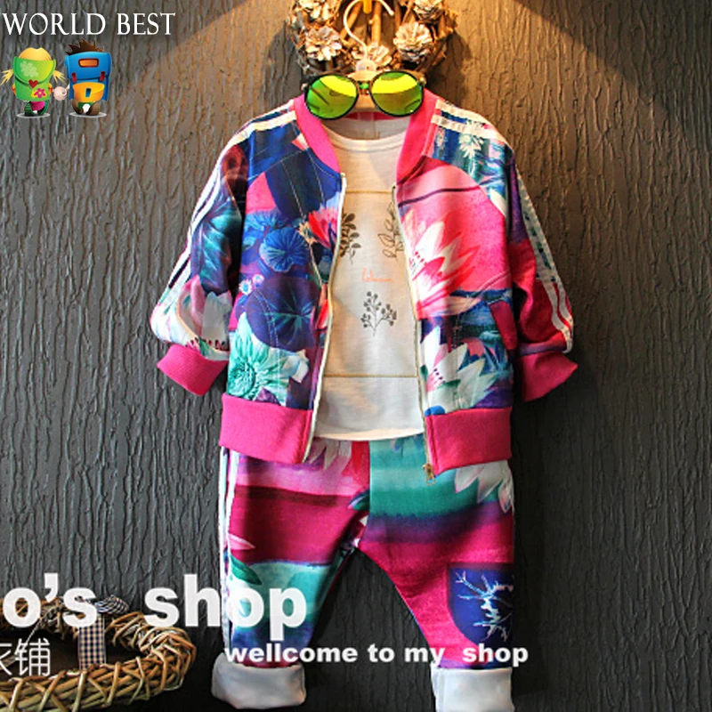 

Autumn Children Set 2017 Autumn Girl Clothes Hot Sale Baby Clothing Set Casual Baby Long Sleeve Coat+Pants 2 Piece Baby Girl Set