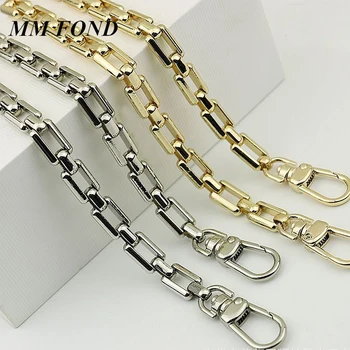 

MM FOND Brand Design Women Chic Handbag Strap Cross Body Shoulder Bag Belt Luxury Stylish Matching Bag Stripe Alloy 105cm Length