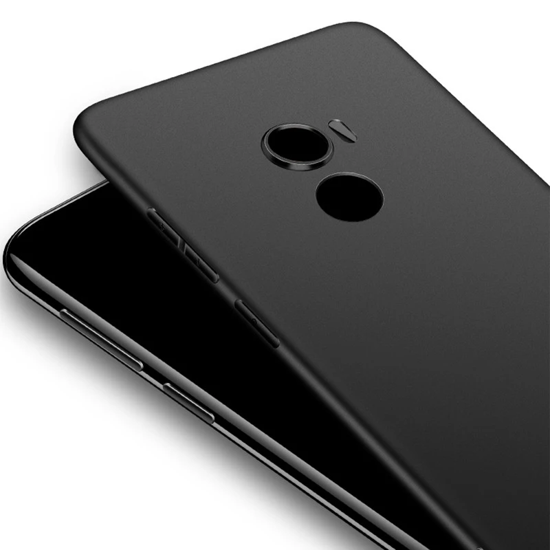 Матовый чехол для xiaomi mi mix2 силиконовый мягкий ультратонкий защитный из ТПУ