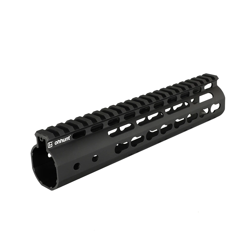 Ohhunt Tactical " 9" 1" 12" 13," 15" AR15 Rail NSR Free Float Keymod Handguard Пикатинни со стальной бочковой гайкой