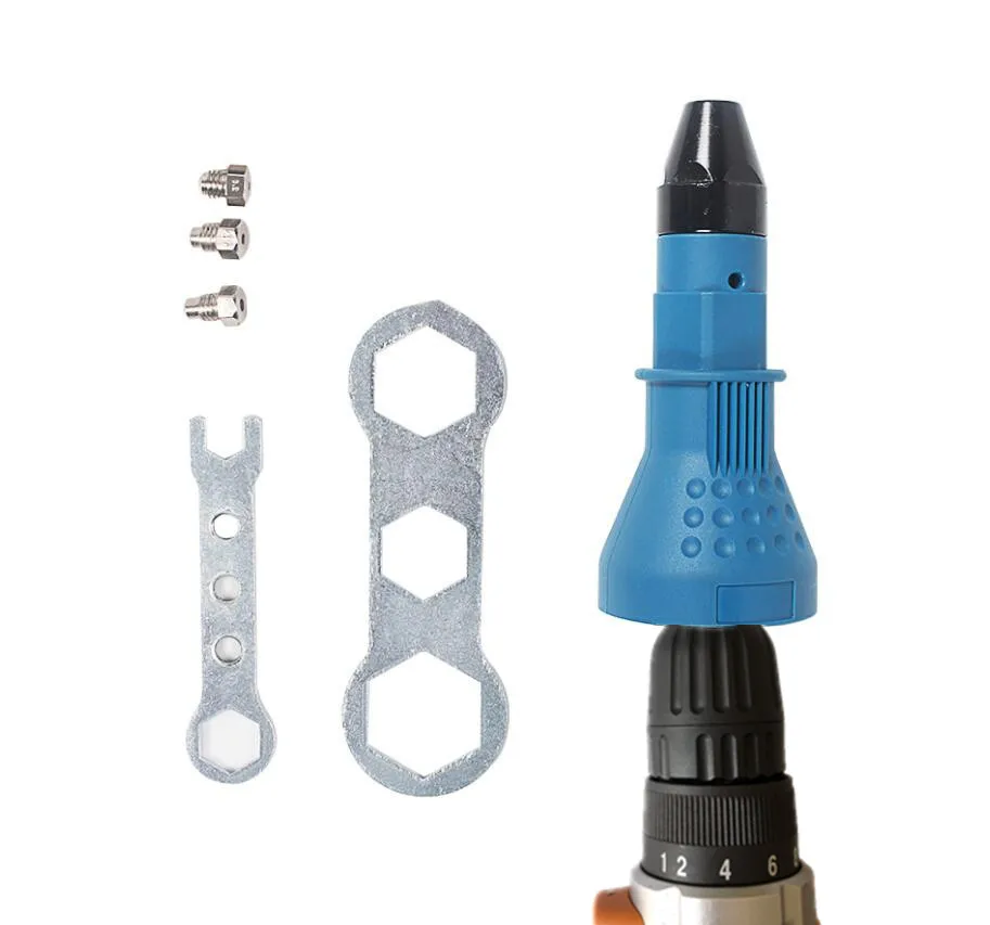 

Cheapest Electric Rivet Nut Gun Insert Nut Tools Cordless Riveting Drill Adaptor Riveting Demel Tools Power Tool Accessories