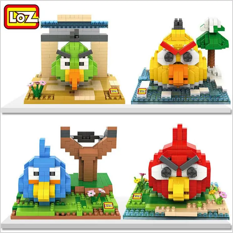 LOZ Nanoblocks Mini Blocks DIY Building Toys Actio...