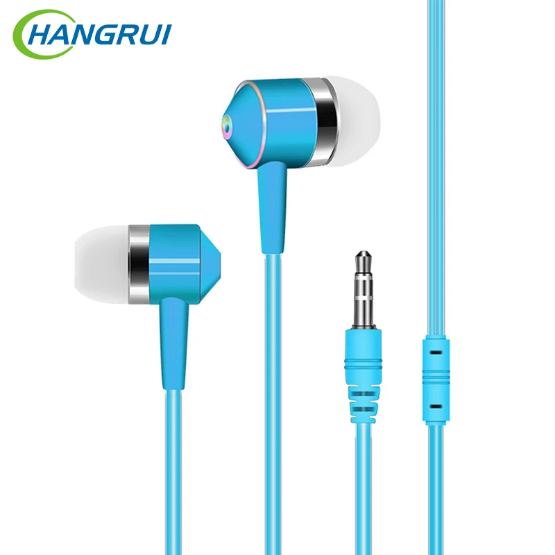 

Hangrui SP-2 In Ear Earphone Wired fone de ouvido Hifi Stereo Noise Cancelling 3.5mm Headset With Microphone For iPhone Xiaomi