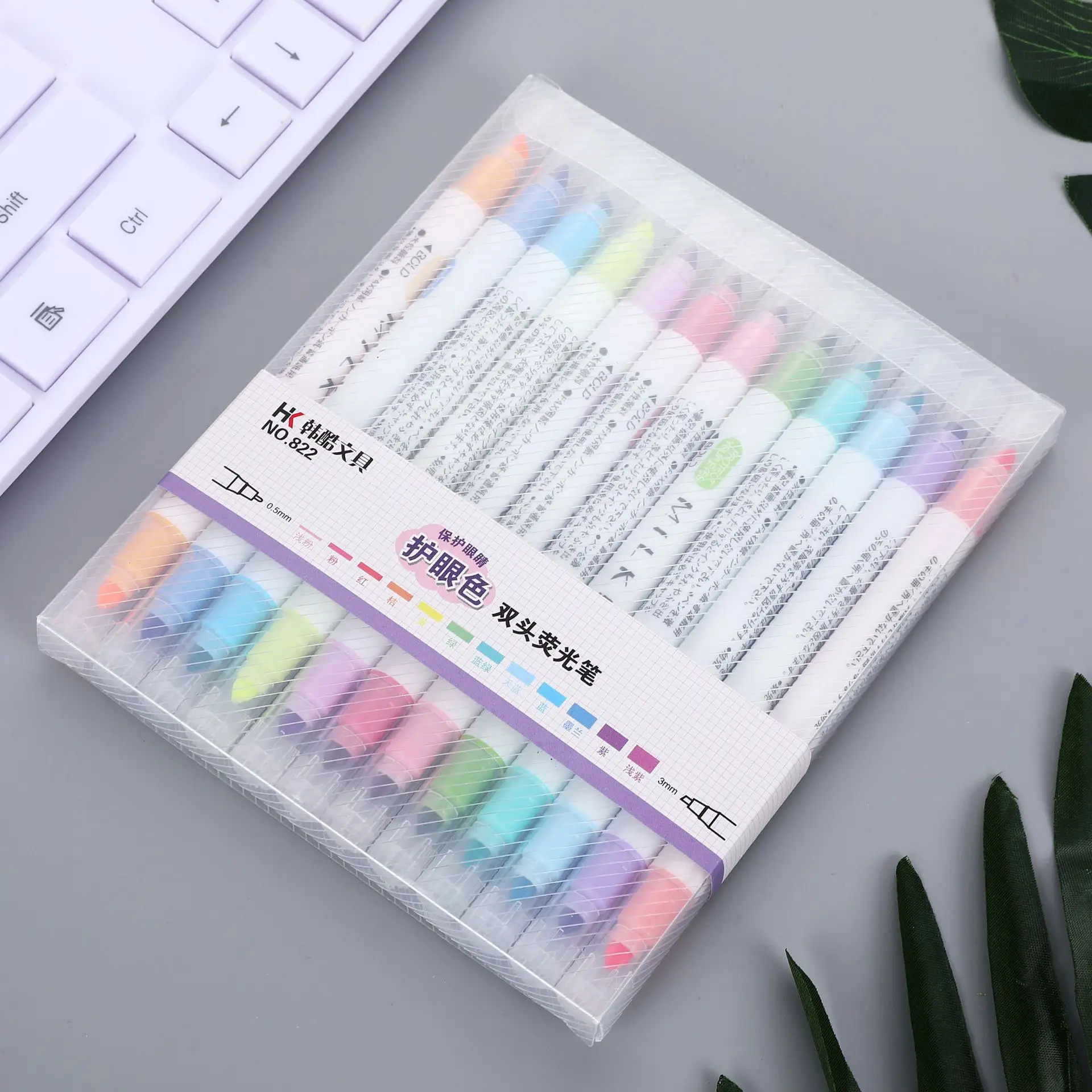 12 шт./лот двойные маркеры Mildliner для рисования пастельные акварельные
