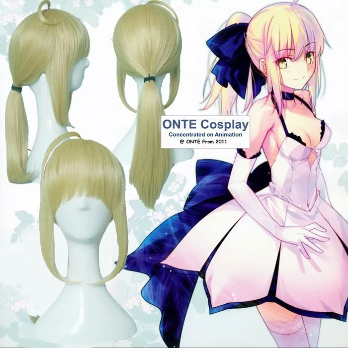 Fatestay night Cosplay Costume FateZero Saber Lily Cosplay Costum The BlueLily Dress (1)