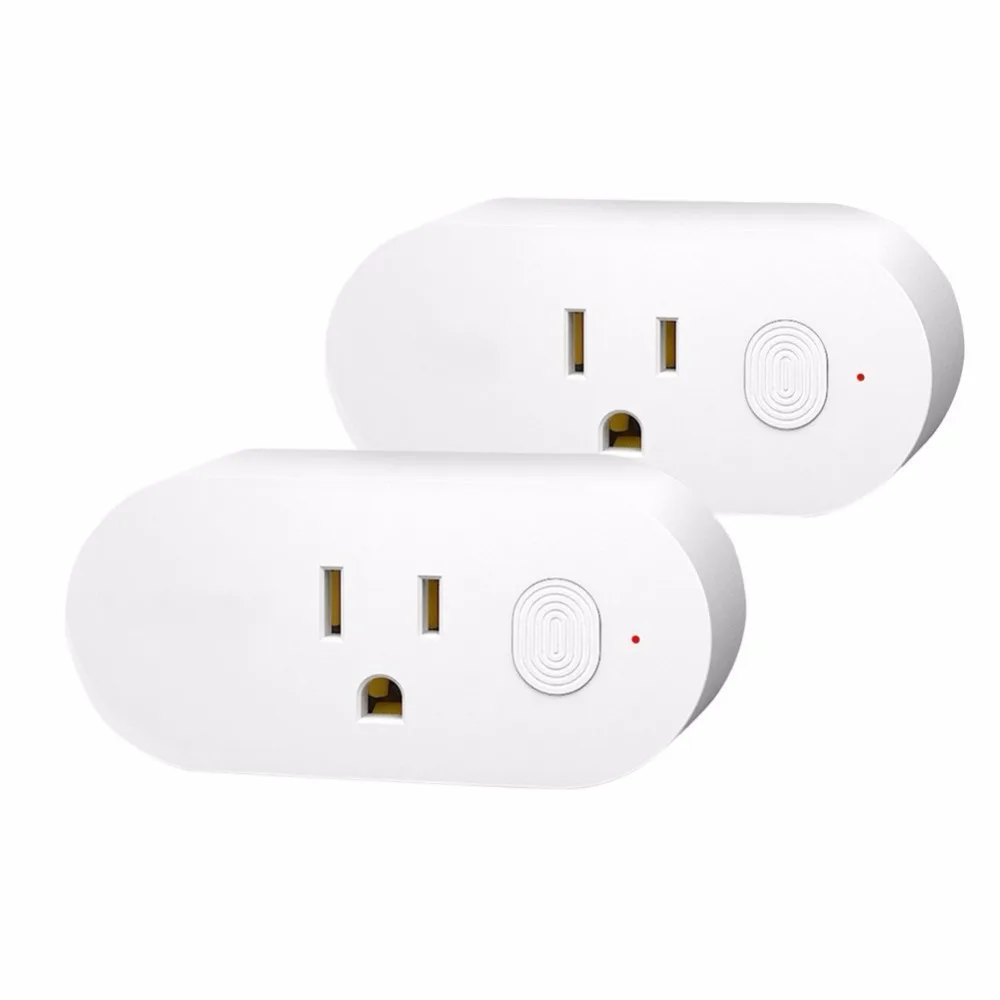 

US Plug Mini WiFi Smart Remote Control Socket Switch Power Socket Timing Socket Outlet Home Voice Remote Control Switch Socket