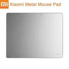 Original Xiaomi Metal Mouse Pad Mat Mousepad Luxury Simple Slim Aluminum Computer Mouse Pads Gaming S/L Size