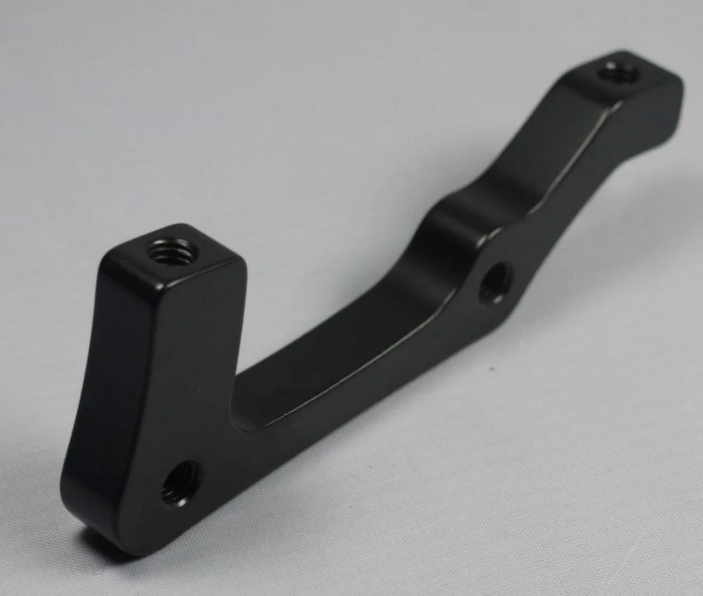 CNC MACHINED DISC BRAKE MOUNT ADAPTOR POST CALIPER TO POST FORK FRONT 203MM