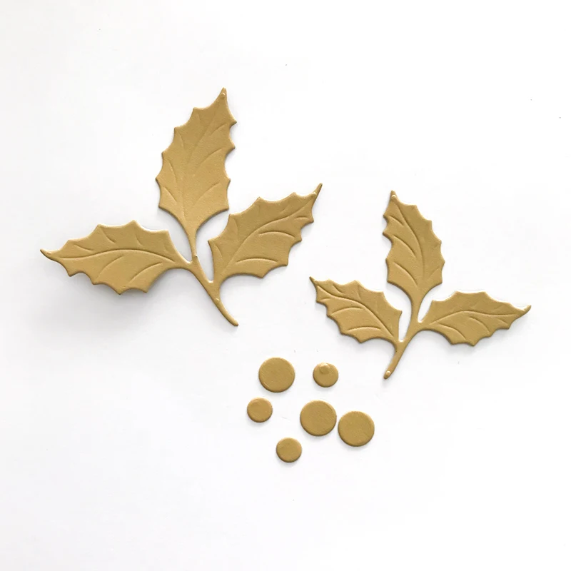 

JC Metal Cutting Dies for Scrapbooking Defoliation Leaf DIY Craft Album Embossing Folder Cards Photo Template Background Stencil