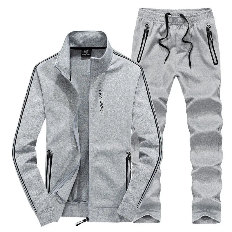 Black Friday plus size 6XL,7XL,8XL Sportswear Men Autumn winter Set Track and field sportswear  Hoodies+ Pants Man Casual Sporting Suits