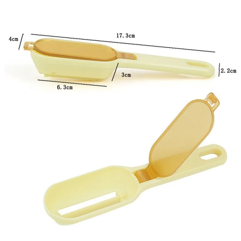 Прочное пластиковое приспособление для снятия чешуи скребок для чистки Scaler кухонные принадлежности Peelers