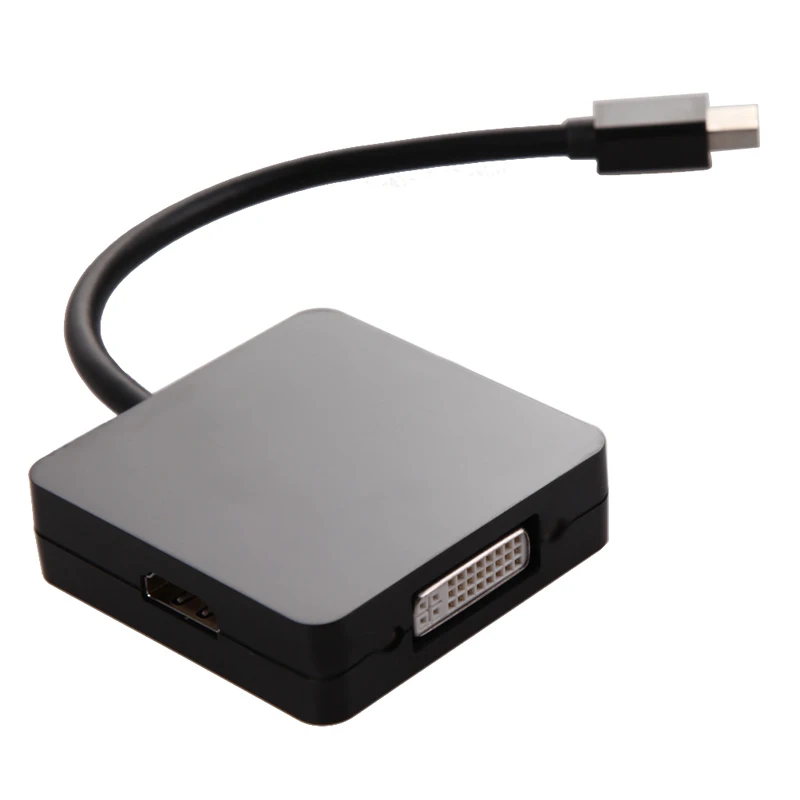 Горячий мини дисплей Порт DP Thunderbolt к DVI VGA HDMI адаптер кабель для MacBook/Mac Book Pro/Mac