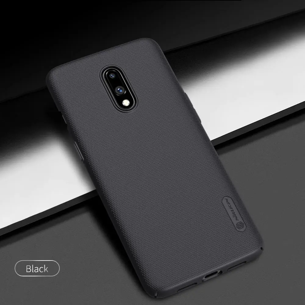 

For OnePlus 7 Case Nillkin Hard Back Cover Protective Phone House Shell For OnePlus 7 Cover