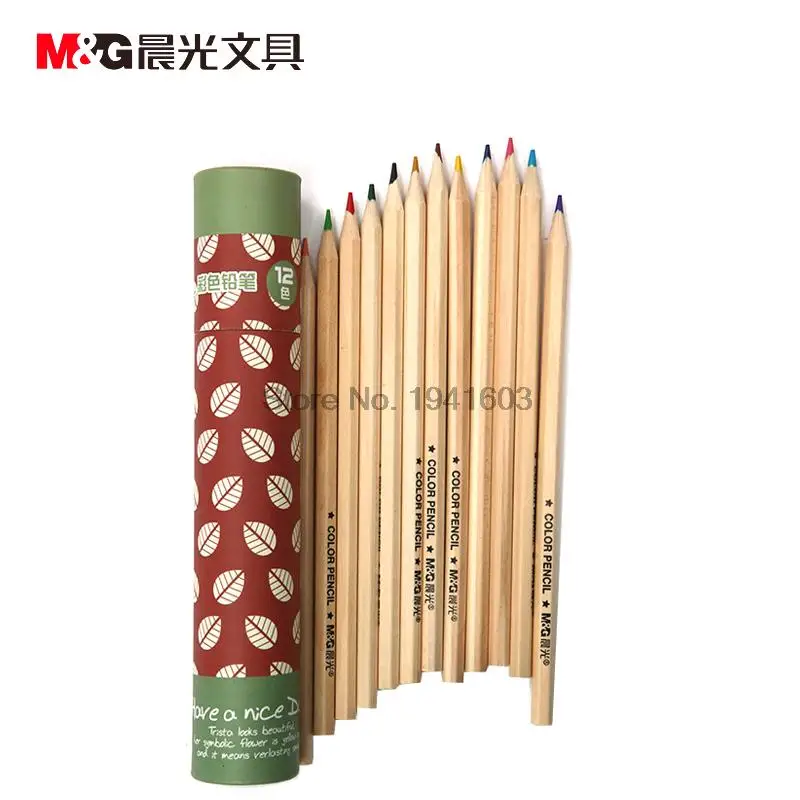 5 barrels(12 Color Pencils/Barrel) Pencil M&G AWP3...