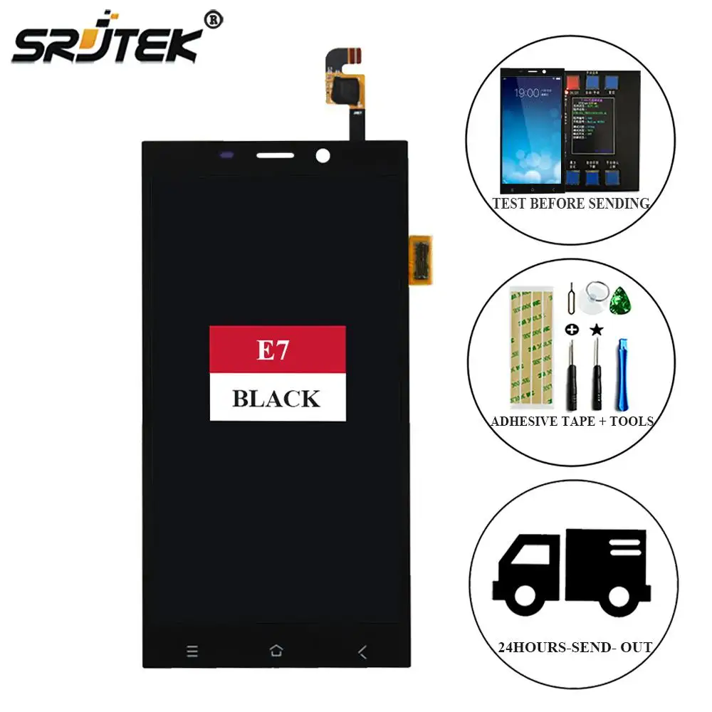 Srjtek 5.5'' For Gionee Elife E7 1920x1080 LCD Display